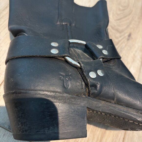Vintage Frye Women's Harness Boots - Picture 3 of 3